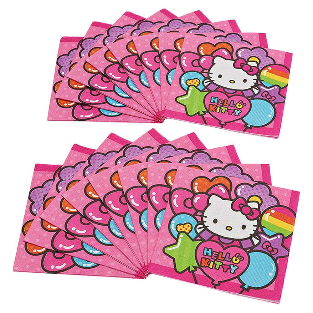 Hello Kitty Rainbow Lunch Tissues 16Pcs