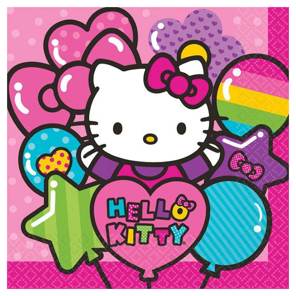 Hello Kitty Rainbow Lunch Tissues 16Pcs