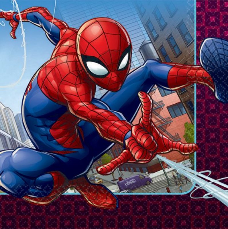 Spider-Man Webbed Wonder Luncheon Napkins 16Pcs