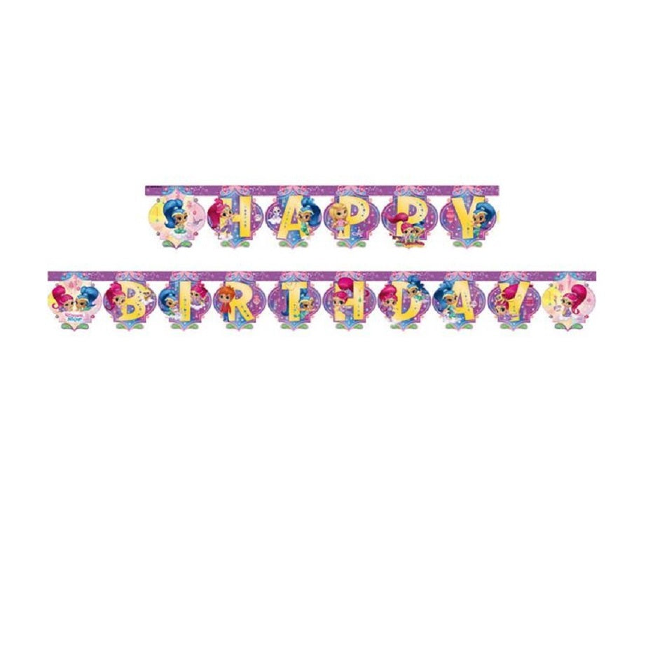 Shimmer & Shine Letter Banner