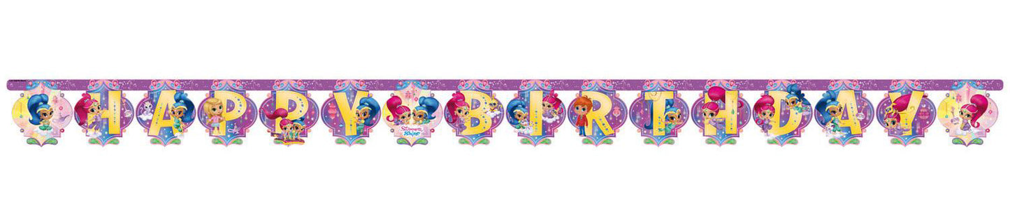 Shimmer & Shine Letter Banner