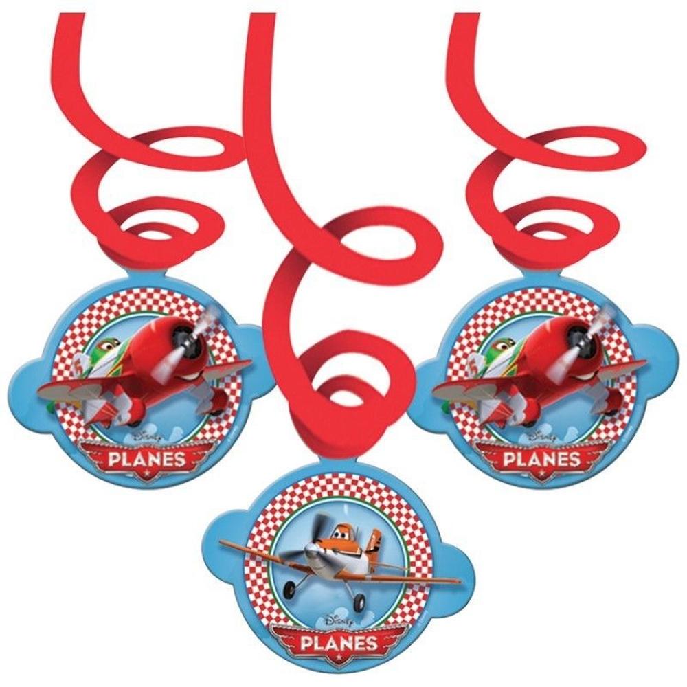 Disney Planes Swirl Decorations 6Pcs