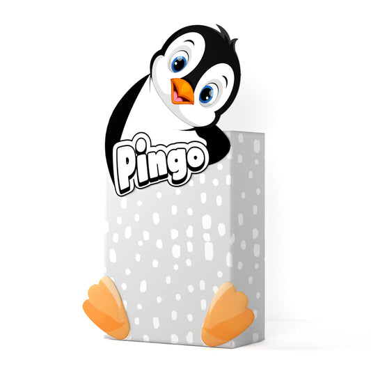 3D Gift Wrap-Penguin