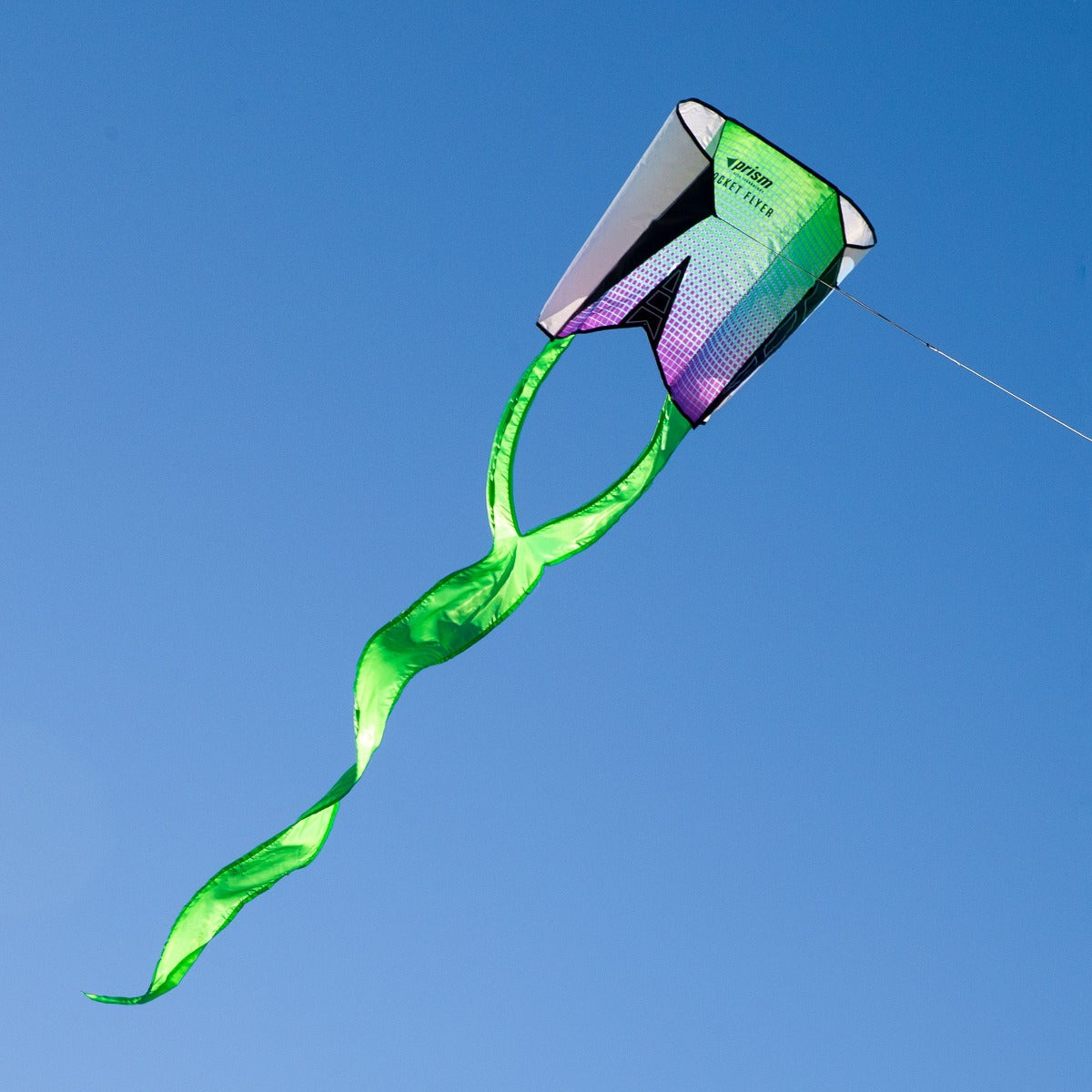Prism Pocket Flyer Single Line Kite Green