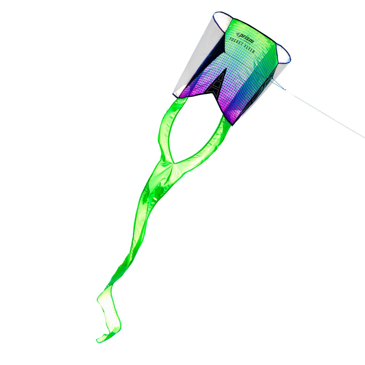 Prism Pocket Flyer Single Line Kite Green