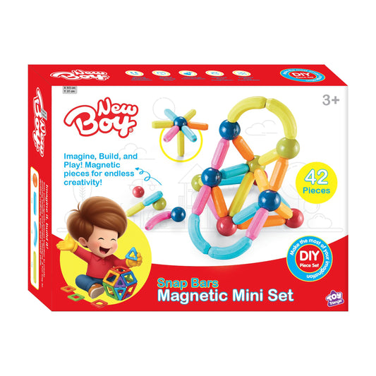 New Boy Small Size Assembled Magnetic Rod (42Pcs)