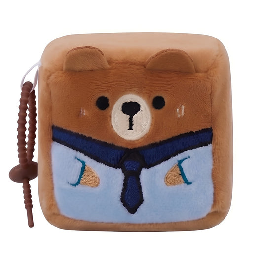 Square Pals Bear 7cm