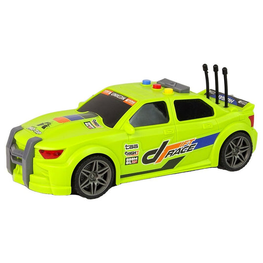 Police Interia Car For Kids - Yellow