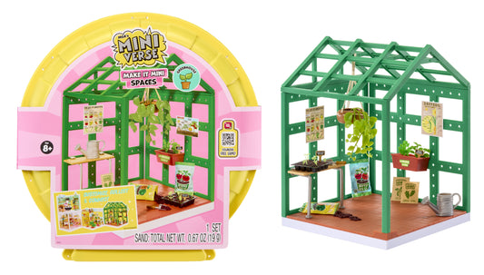 MGA's Miniverse Spaces Starter Pack Greenhouse