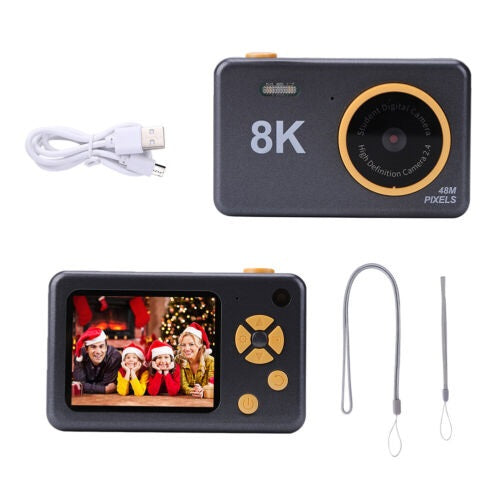Spturn - Children'S 8K Digital Camera - Black