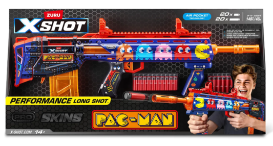 مسدس X-Shot سكينز برو باك مان – دقة وقوة بأسلوب ريترو
