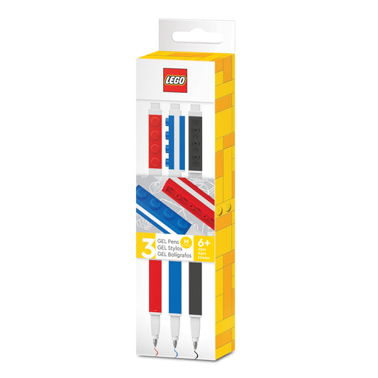 Lego IQ Gel Pens 3 Pack