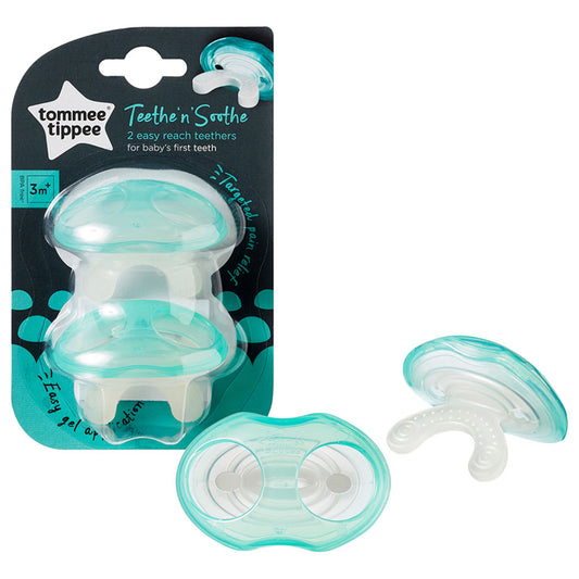 Tommee Tippee - Closer To Nature Stage 1 Teether X2 - Green