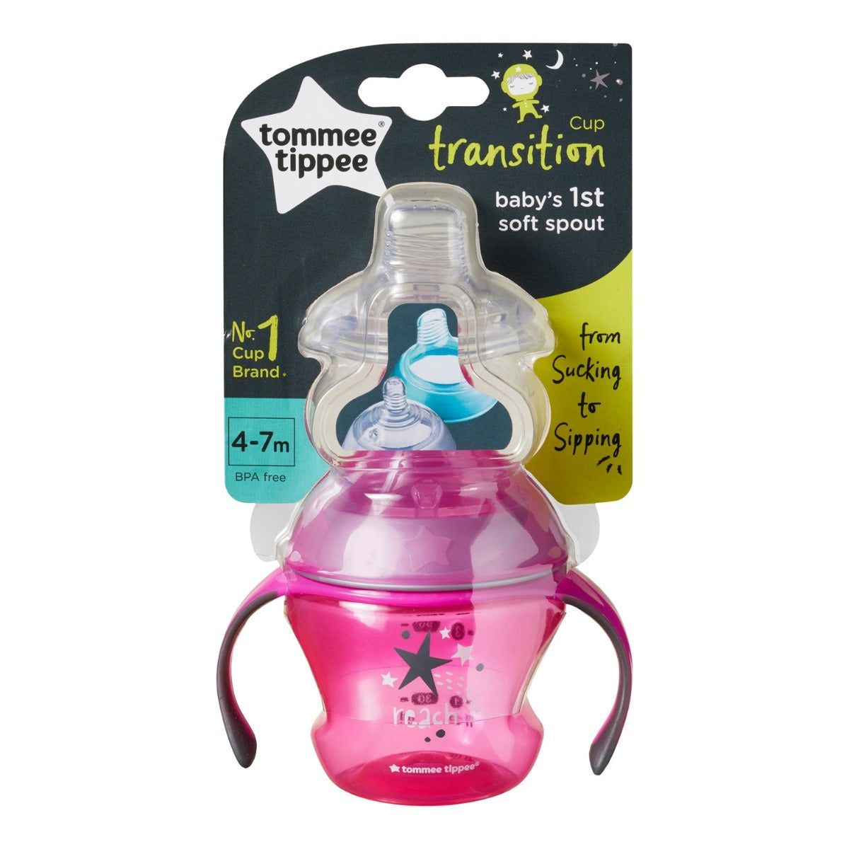 Tommee Tippee - Transition Cup 150Ml -Pink