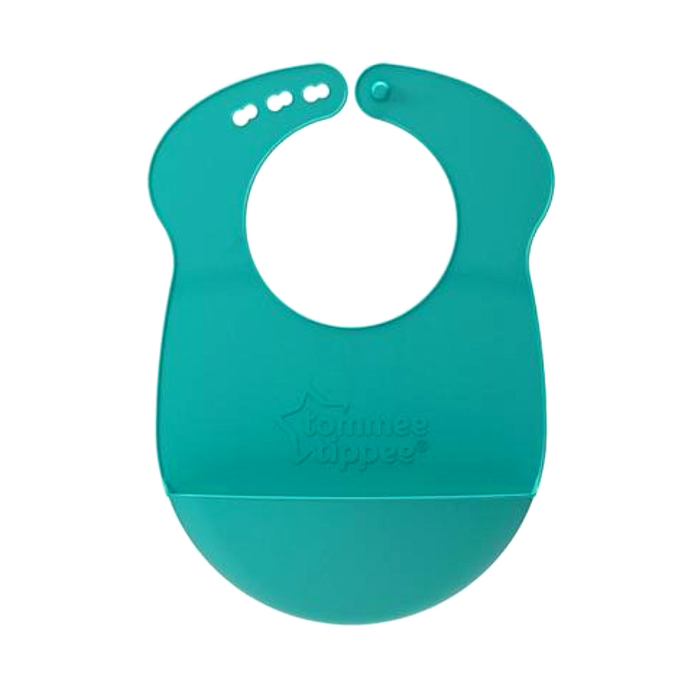Tommee Tippee - Explora Roll And Go Bib - Kiwi