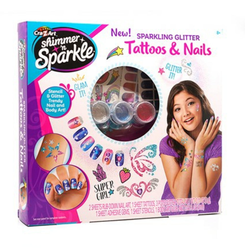Shimmer And Sparkle - Nails & Body Tattoos