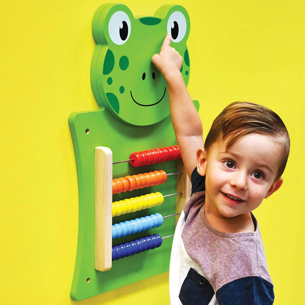 Viga - Wall Toy, Frog Abacus