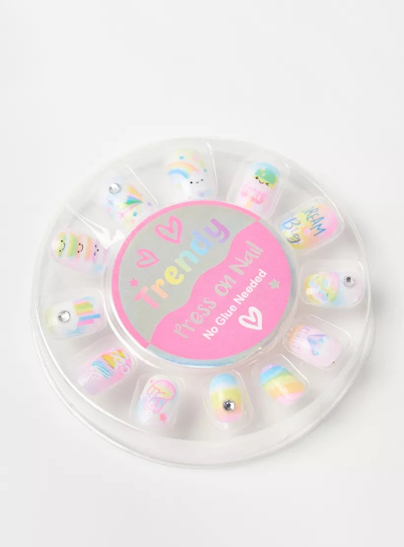Hot Focus - Rainbow Carryall Cosmetic Set - Makeup