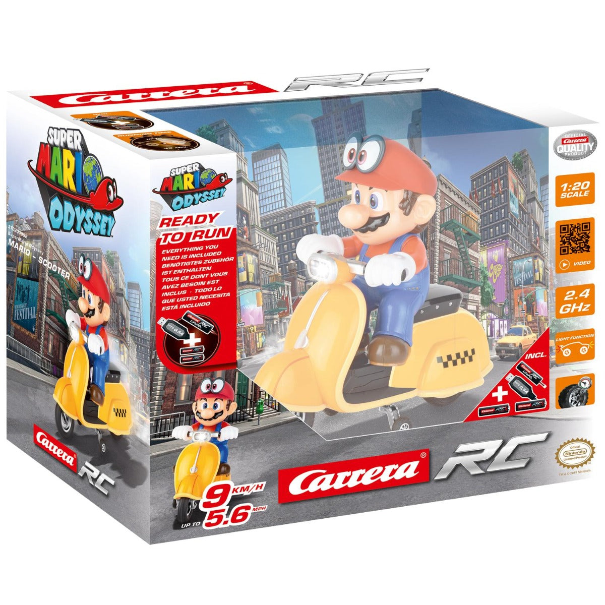 Carrera - Super Mario Odyssey Scooter Remote Control