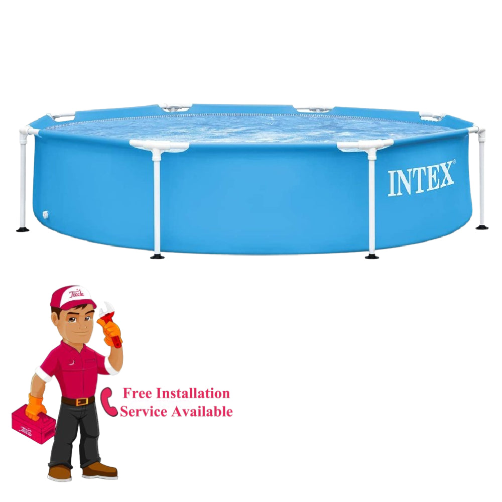 Intex - Metal Frame Pool - 2.44M X 51Cm
