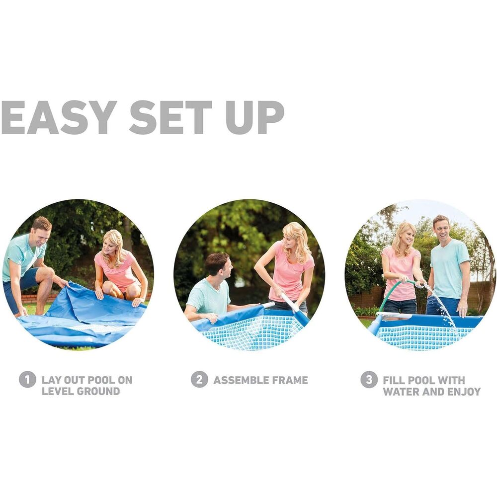 Intex -Rectangular Frame Pool -220Cm X 150Cm X 60Cm