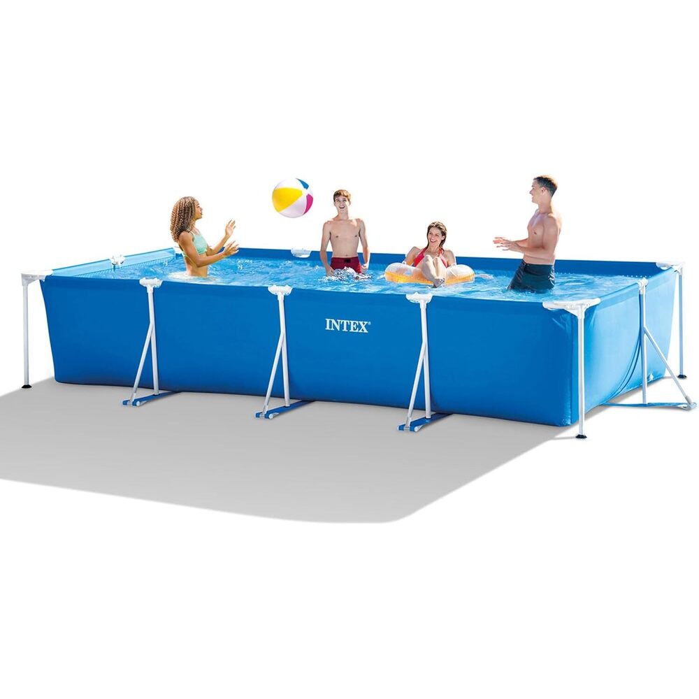 Intex - Rectangular Frame Pool - 450Cm X 218 Cm X 84Cm