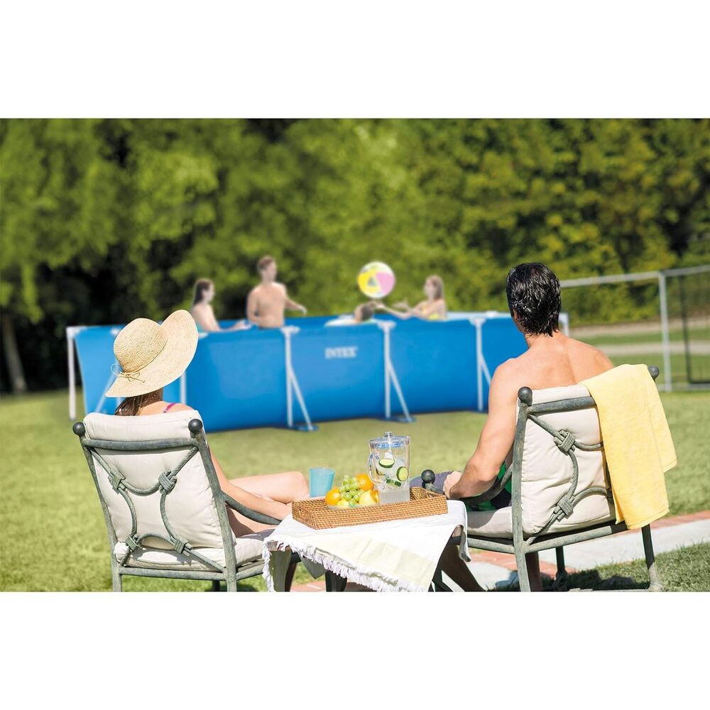 Intex - Rectangular Frame Pool - 450Cm X 218 Cm X 84Cm