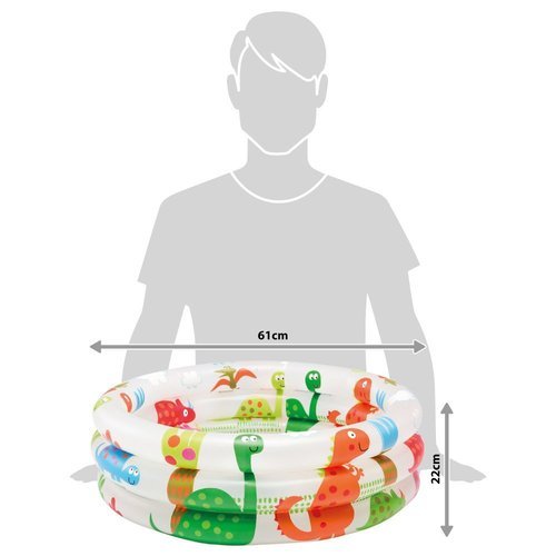 Intex - Dinosaur 3 Ring Baby Pool