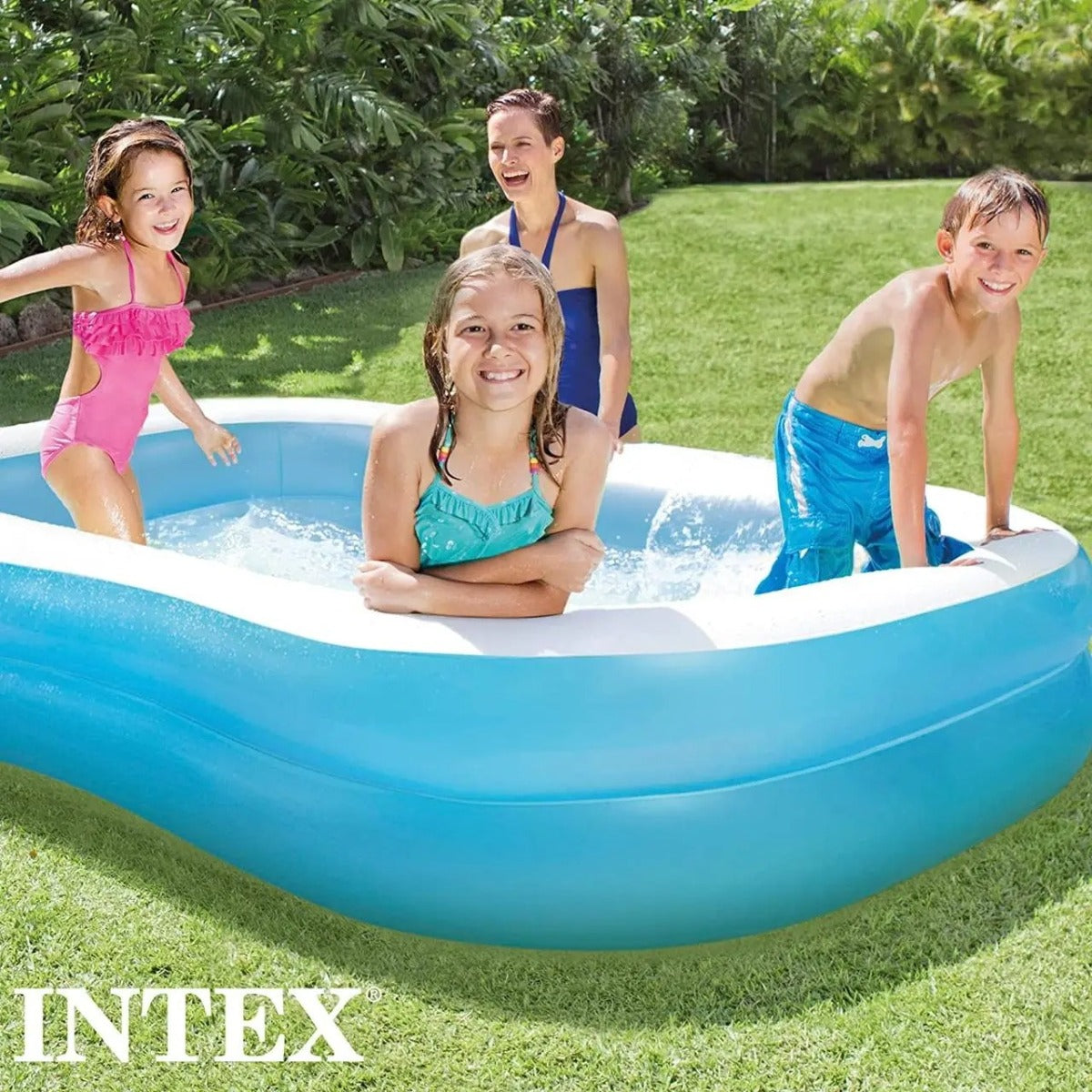 Intex Swim Center Family Pool 2.03M X 1.52M X 48Cm
