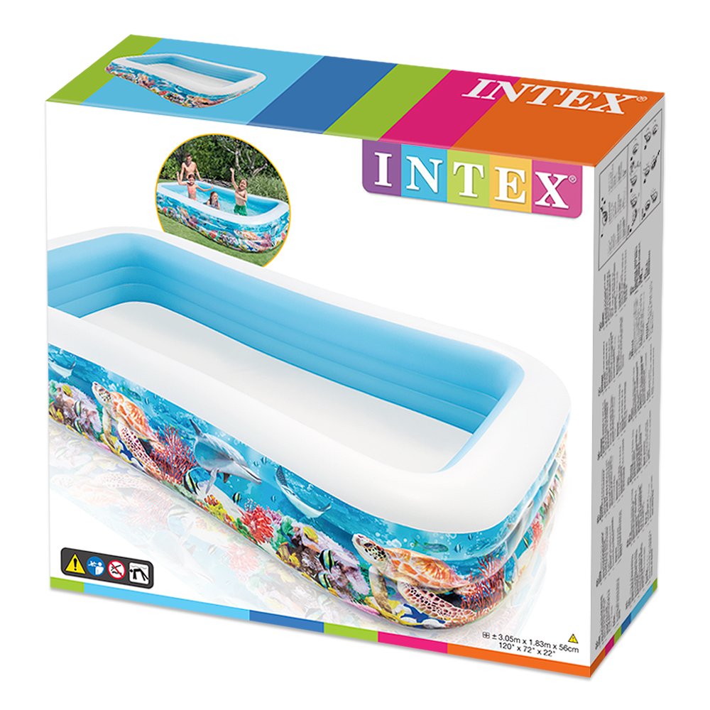 Intex - Family Swim Centre Pool - 305 X 183 X 56 Cm