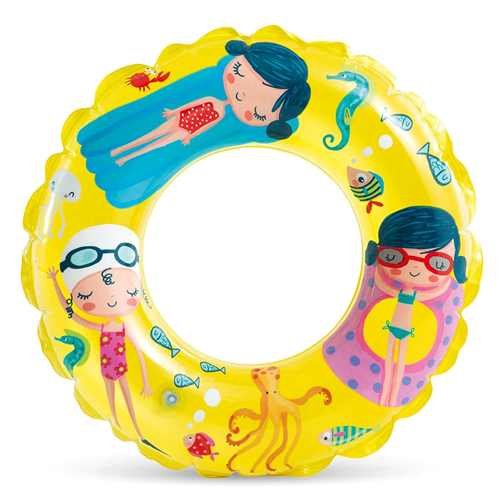 Transparent Rings - Yellow