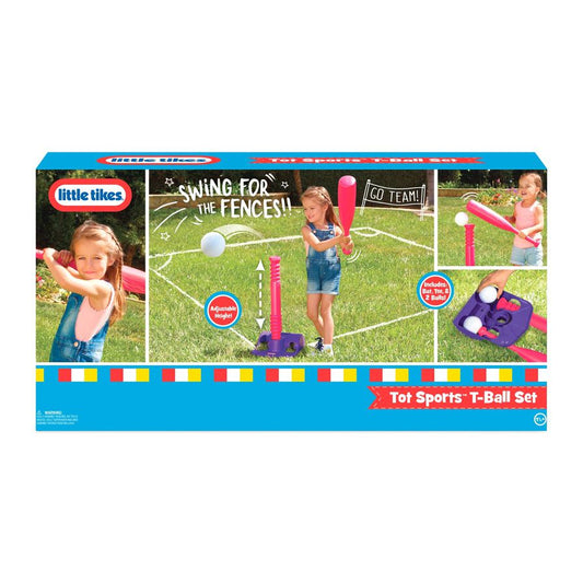 Little Tikes-Totsports T-Ball Set - Pink