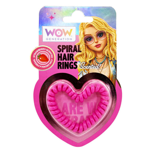 Wow Generation Shaped And Scented Hair Elastics-Love Shape