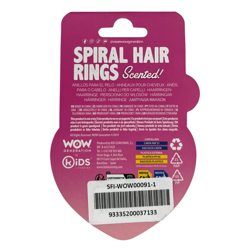 Wow Generation Shaped And Scented Hair Elastics-Love Shape