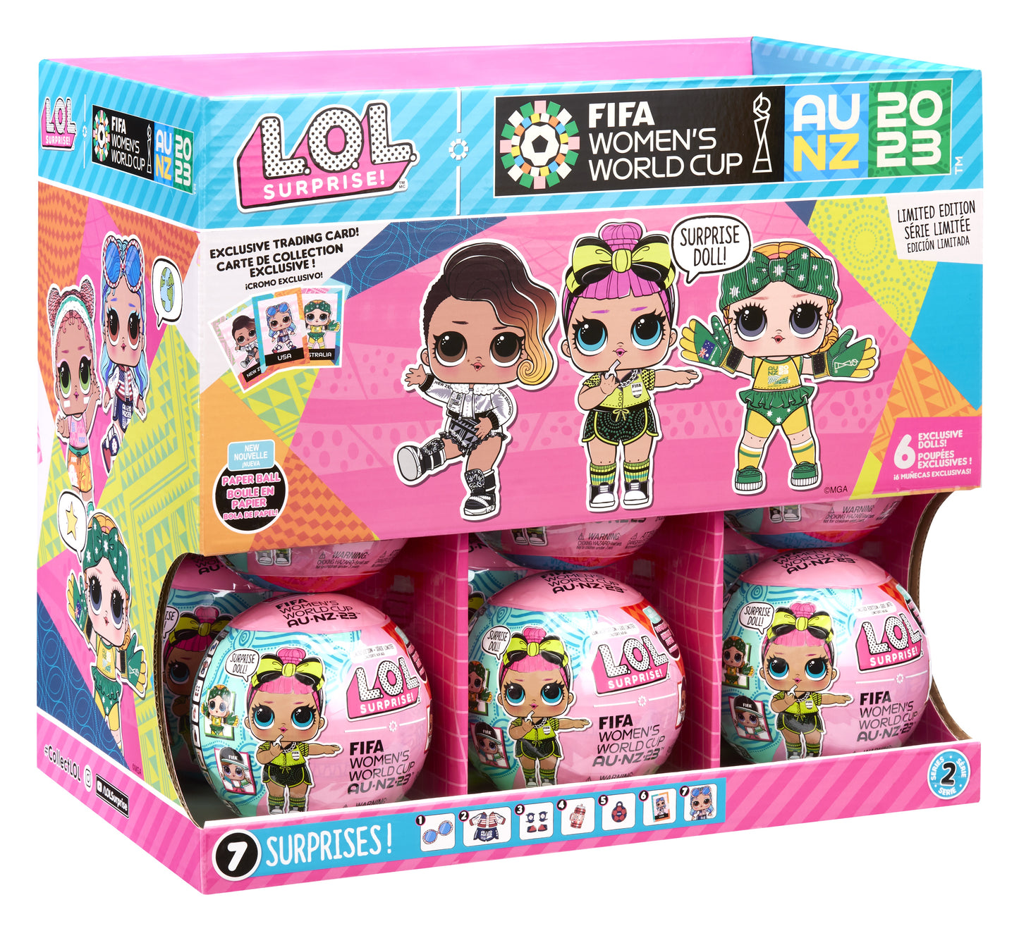 دمية LOL سربرايز كأس العالم FIFA – فريقك المفضل بين يديكِ