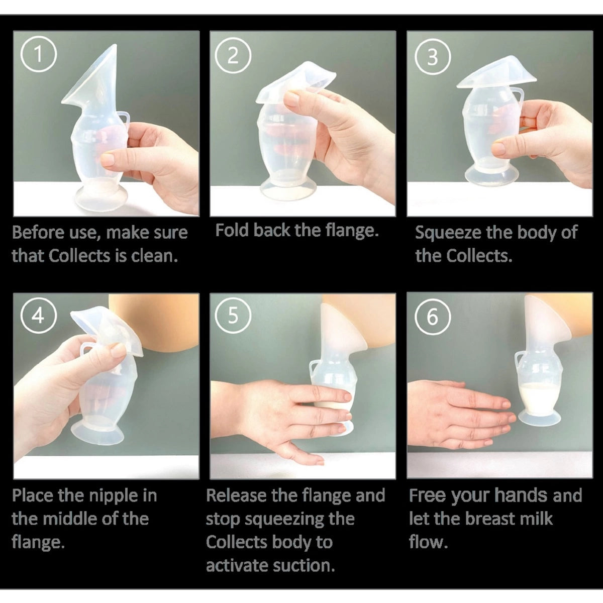 Minikoioi - Pump Milk Collects, Silicone , 180 ml 