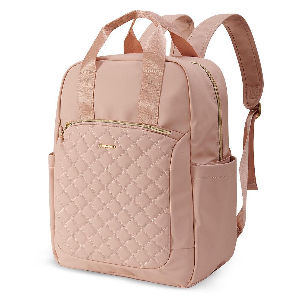 Sunveno Jewel Diaper Backpack with Stroller Straps - Rose Gold