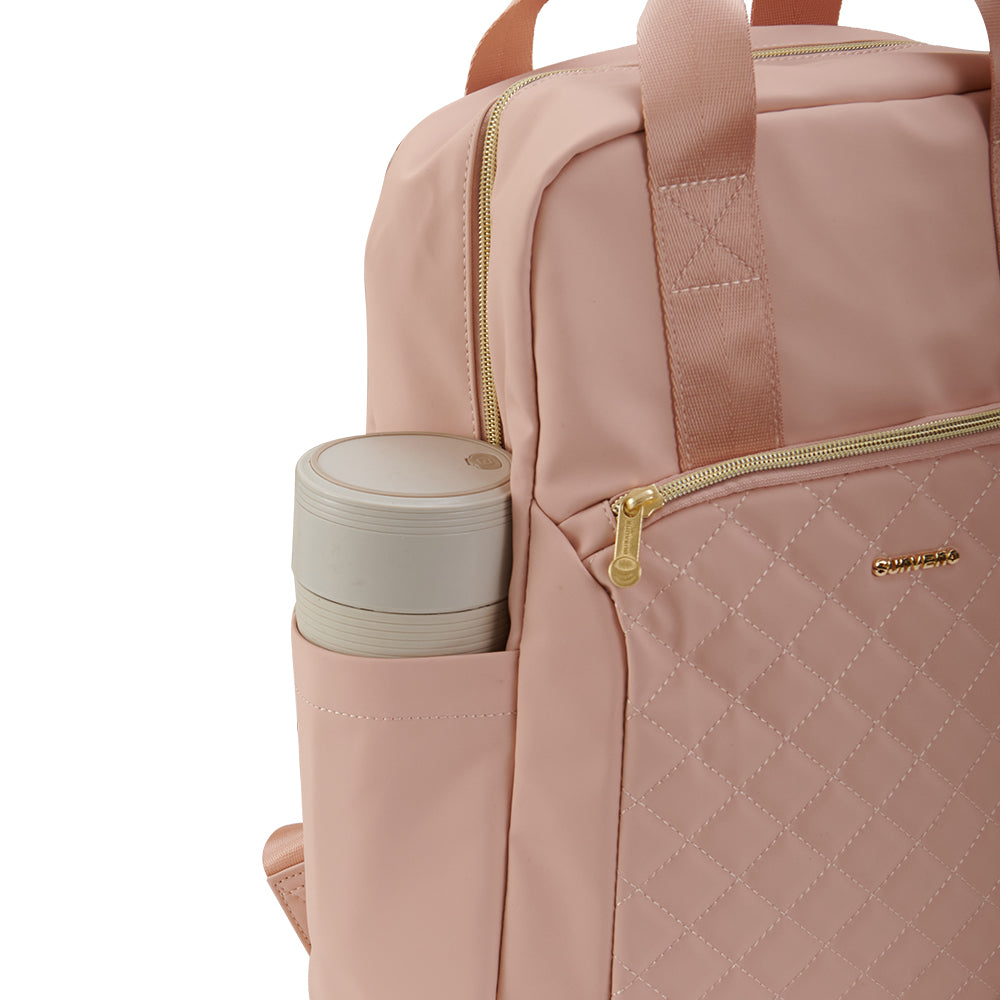 Sunveno Jewel Diaper Backpack with Stroller Straps - Rose Gold