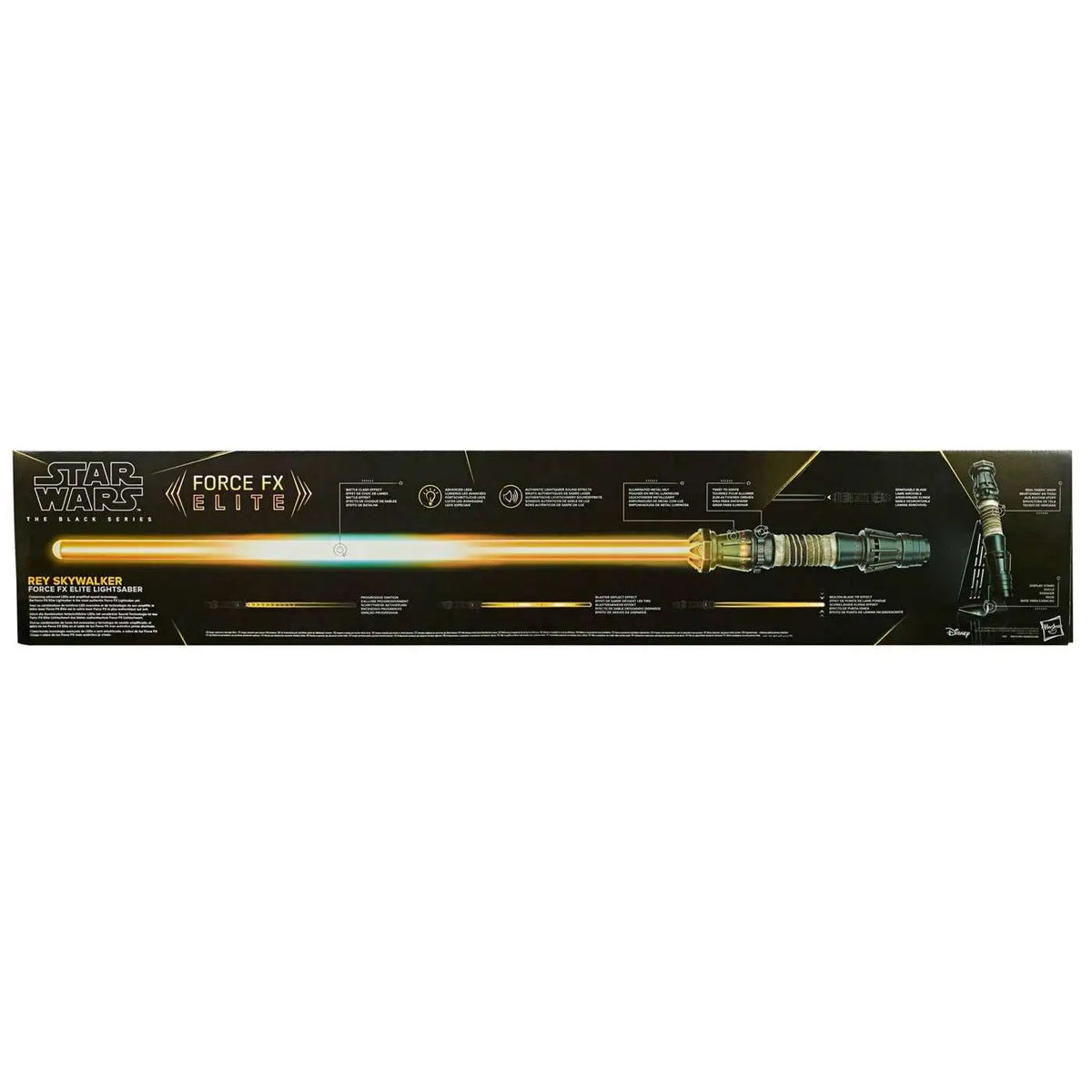 Star Wars Black Series Rey Force FX Elite Electronic Lightsaber [Yellow]