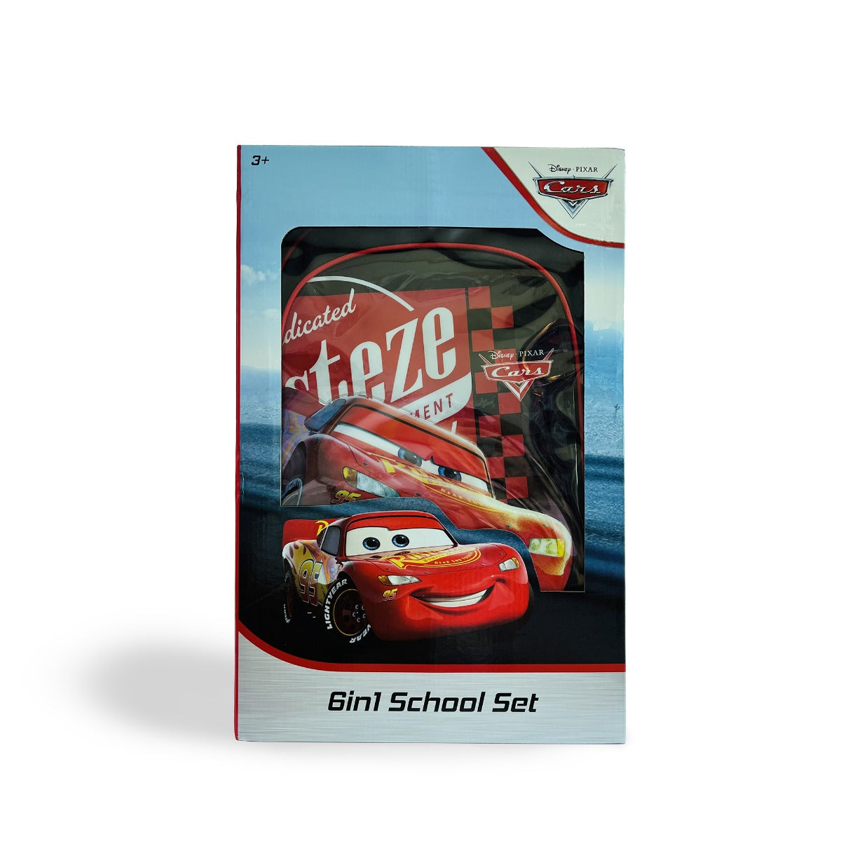 Disney - Cars Black Wind 18 Inches 6 In 1 Trolley Box Set