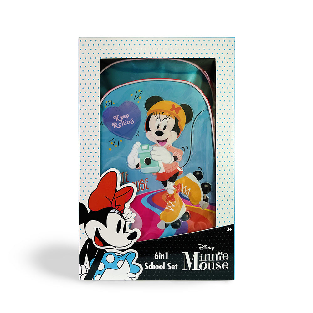 Disney - Minnie Mouse Keep Rolling 18 Inches 6 In 1 Trolley Box Set