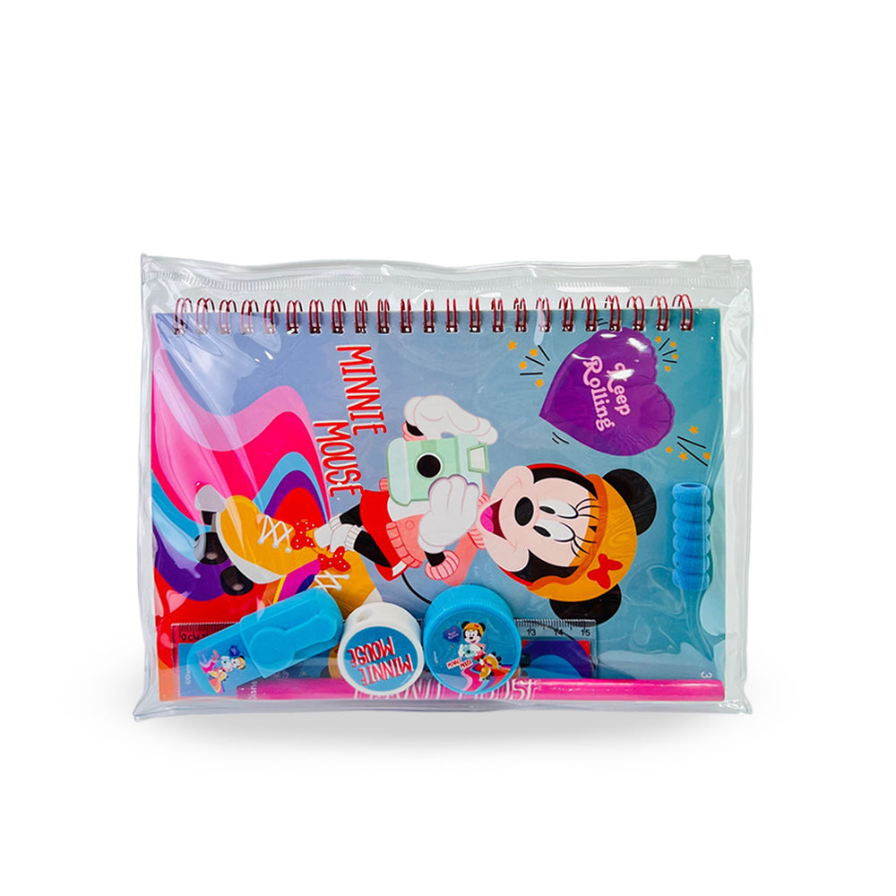 Disney - Minnie Mouse Keep Rolling 18 Inches 6 In 1 Trolley Box Set