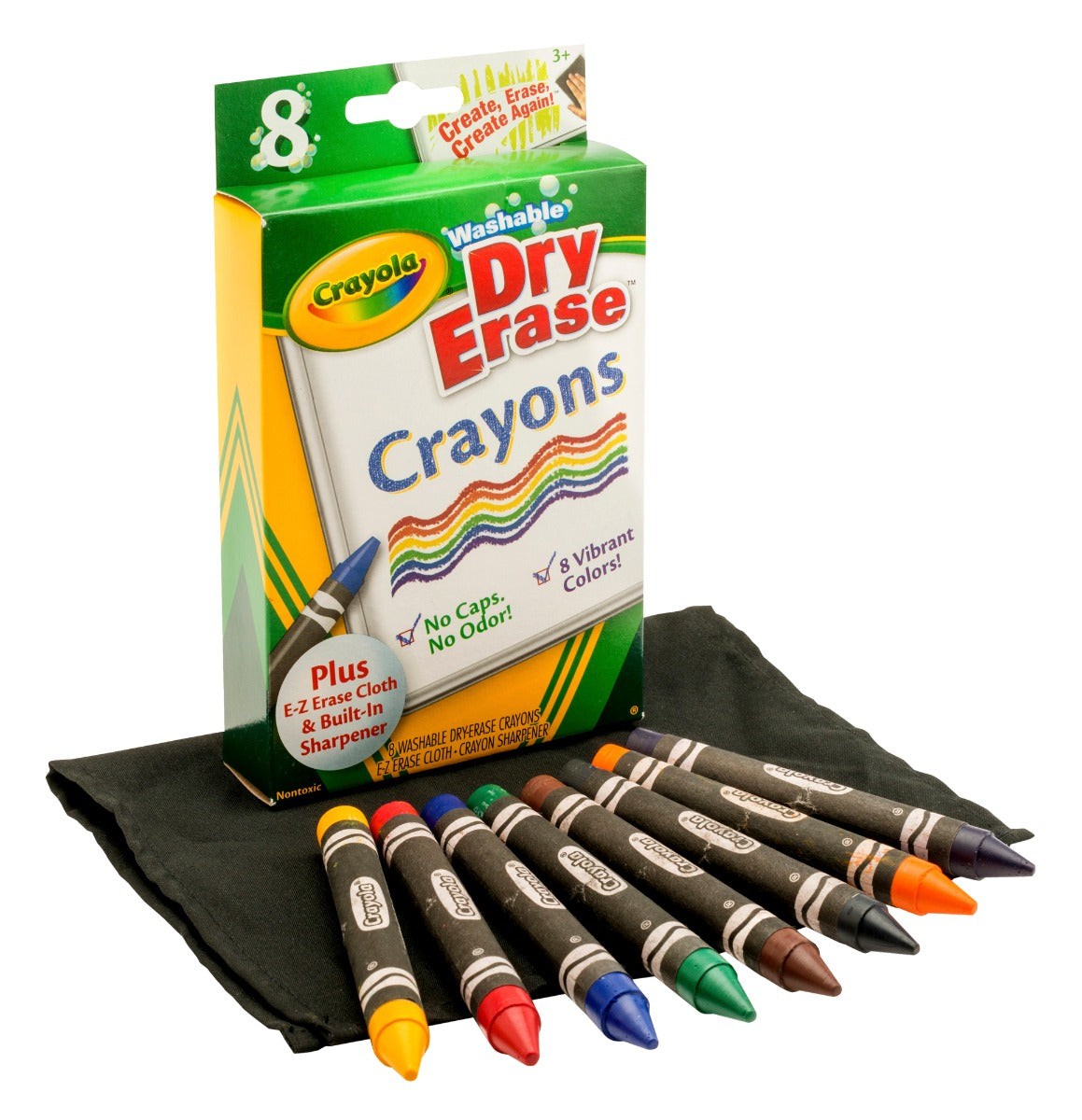Crayola - 8 Dry Erase Crayons