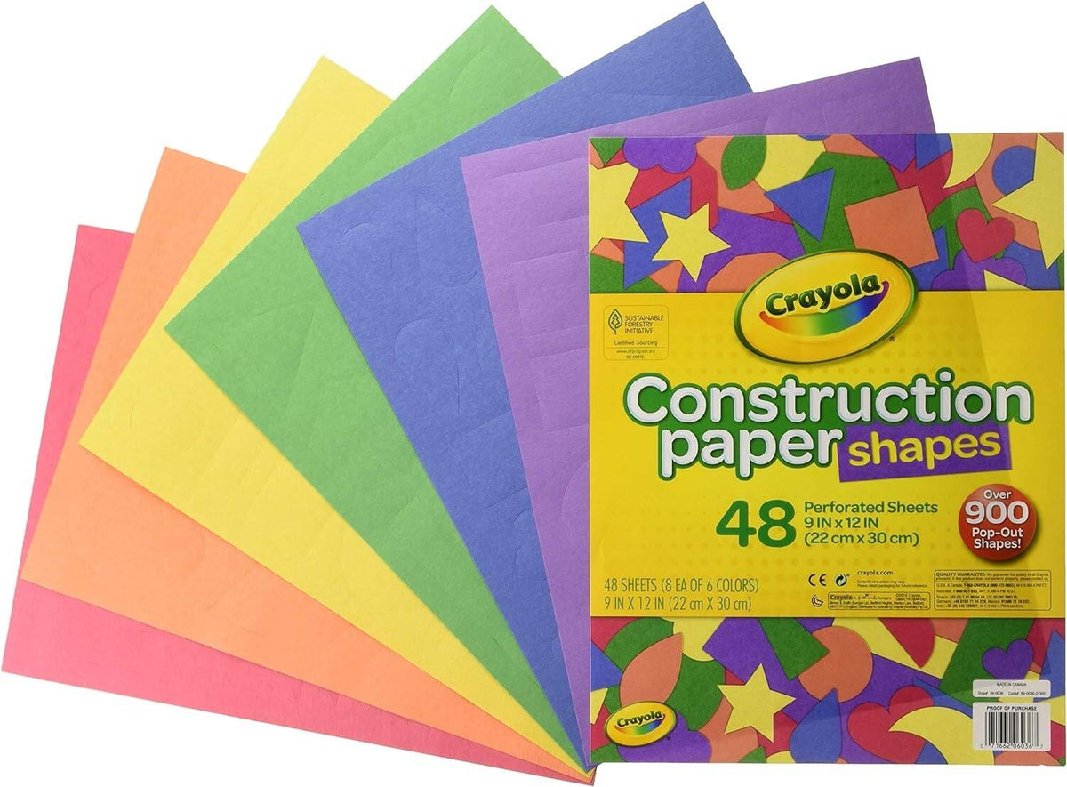 Crayola 48 Micro-Perforated Sheets