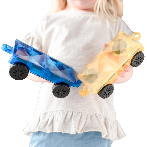 Connetix - Rainbow Car Pack, 2 Pieces