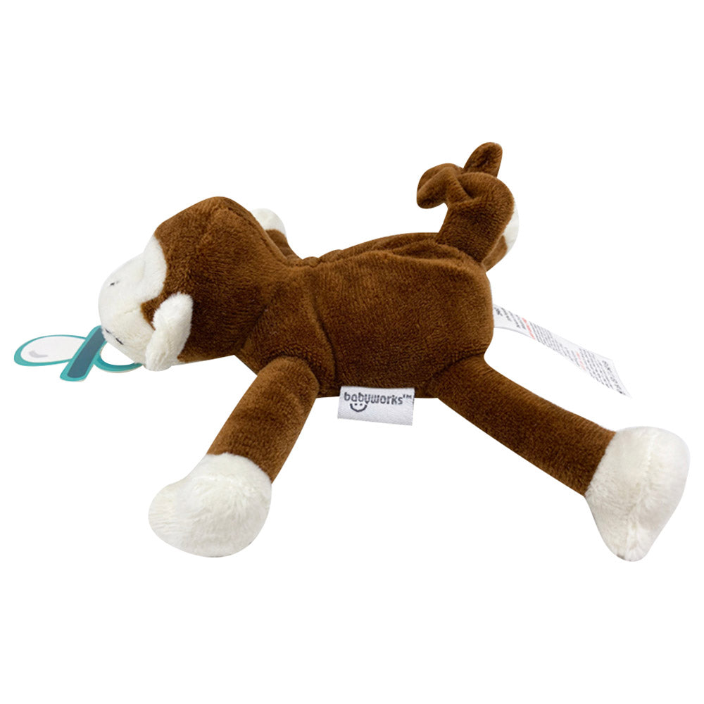 Baby Works Bibipals Cheeky Monkey Premium Plush-Miki