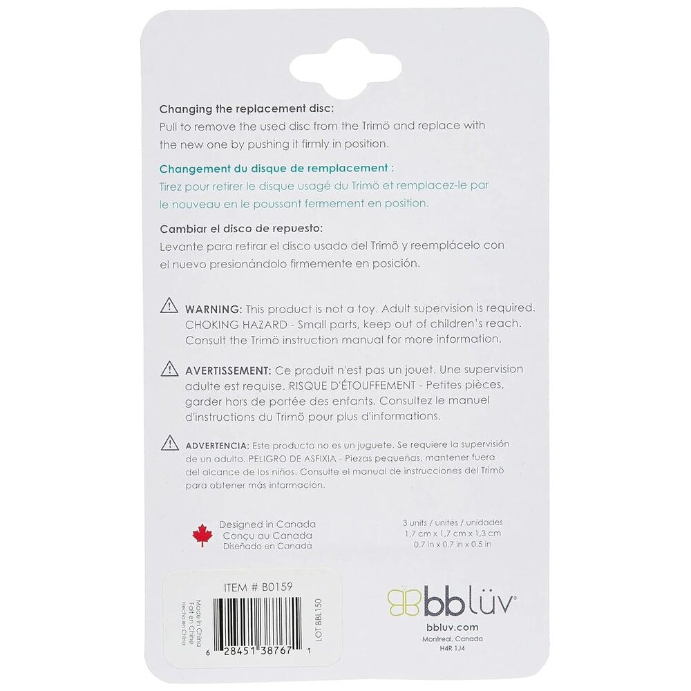 Trimo 3 Pack Replacement Filing Dics Step 3 (6-12M)