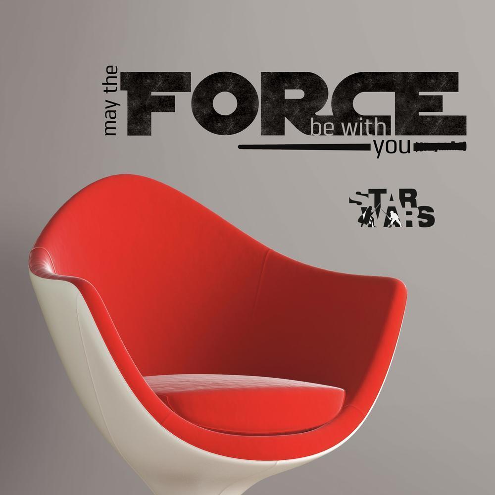Roommates Star Wars Classic May The Force P&S Wall Decals