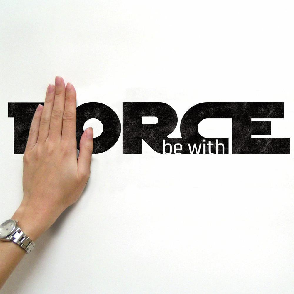 Roommates Star Wars Classic May The Force P&S Wall Decals