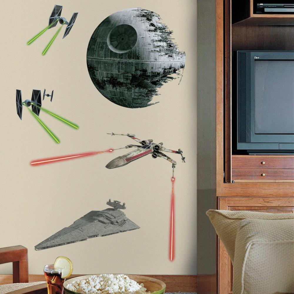 Roommates Star Wars Classic Space Ships P&S Giant Wall Decals